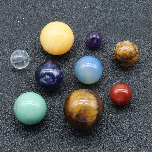 Celestial Planet Crystal Collection